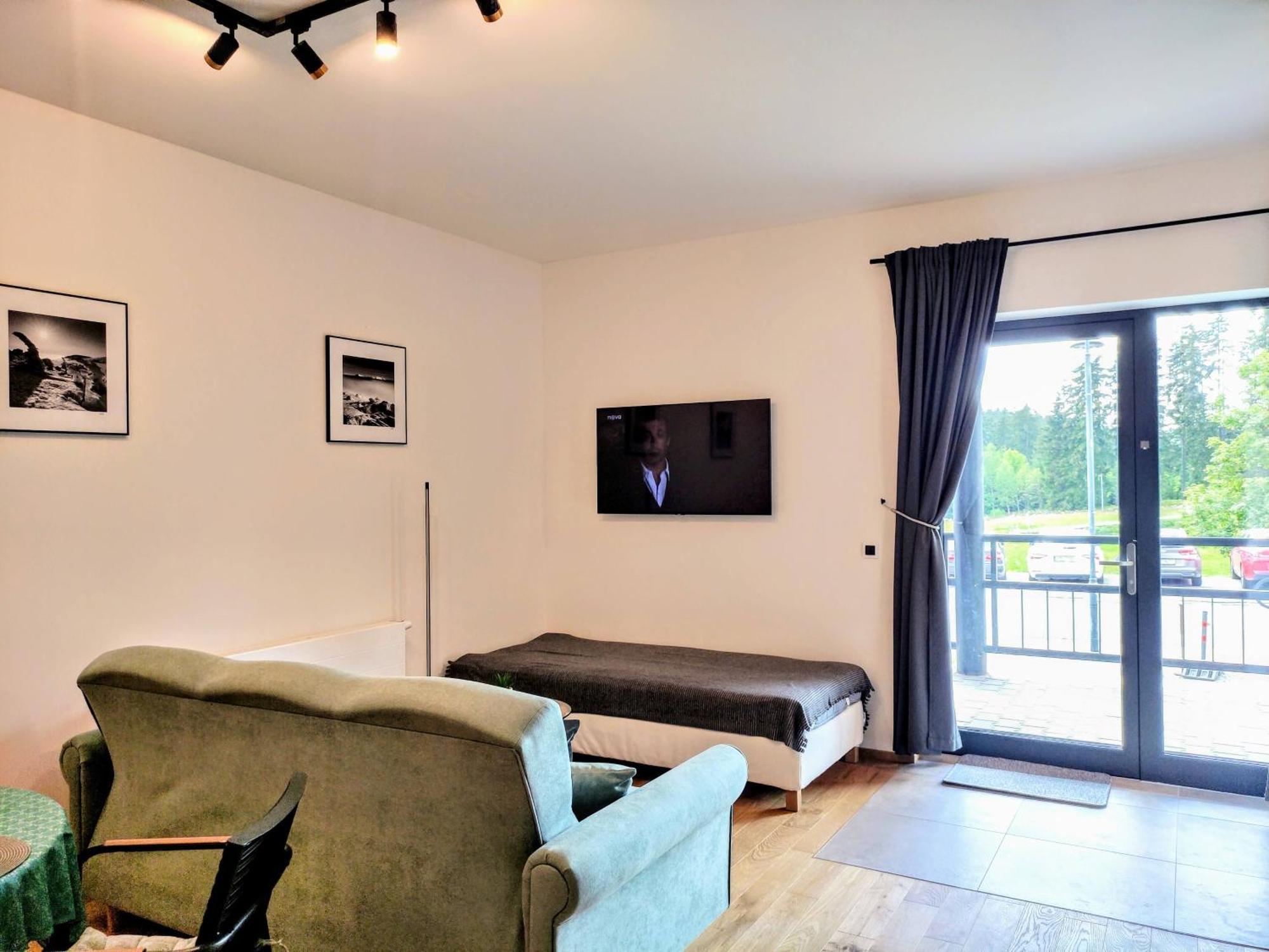 Grand Spa Harrachov - Wellness Luxusni Apartman S Velkou Virivkou, Saunou, Kuchyni A Venkovnim Posezenim V Centru Harrachova 객실 사진